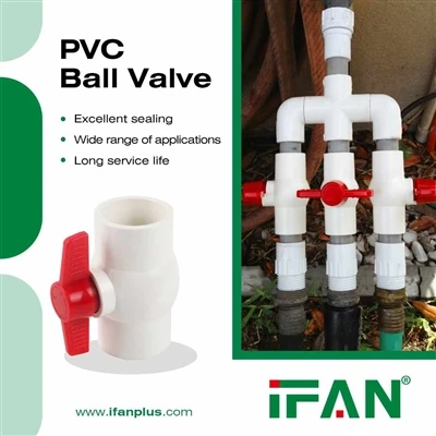 Valv boul PVC