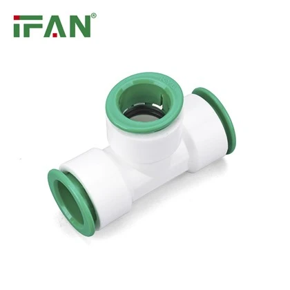 Plastik PPR plonbri Fitting Tee